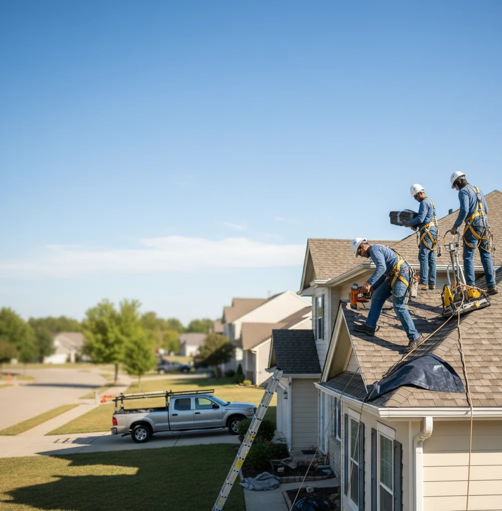 Storm Damage Repair in Rio Vista, TX